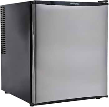 Amazon | SunRuck 冷蔵庫 小型 静冷 48L シルバー ペルチェ方式 静音